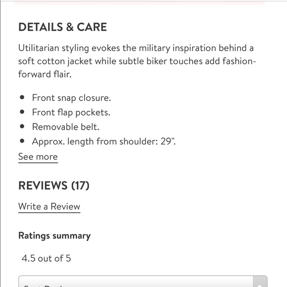 Current/Elliott ‘The Infantry’ Jacket - Picture 8 of 8